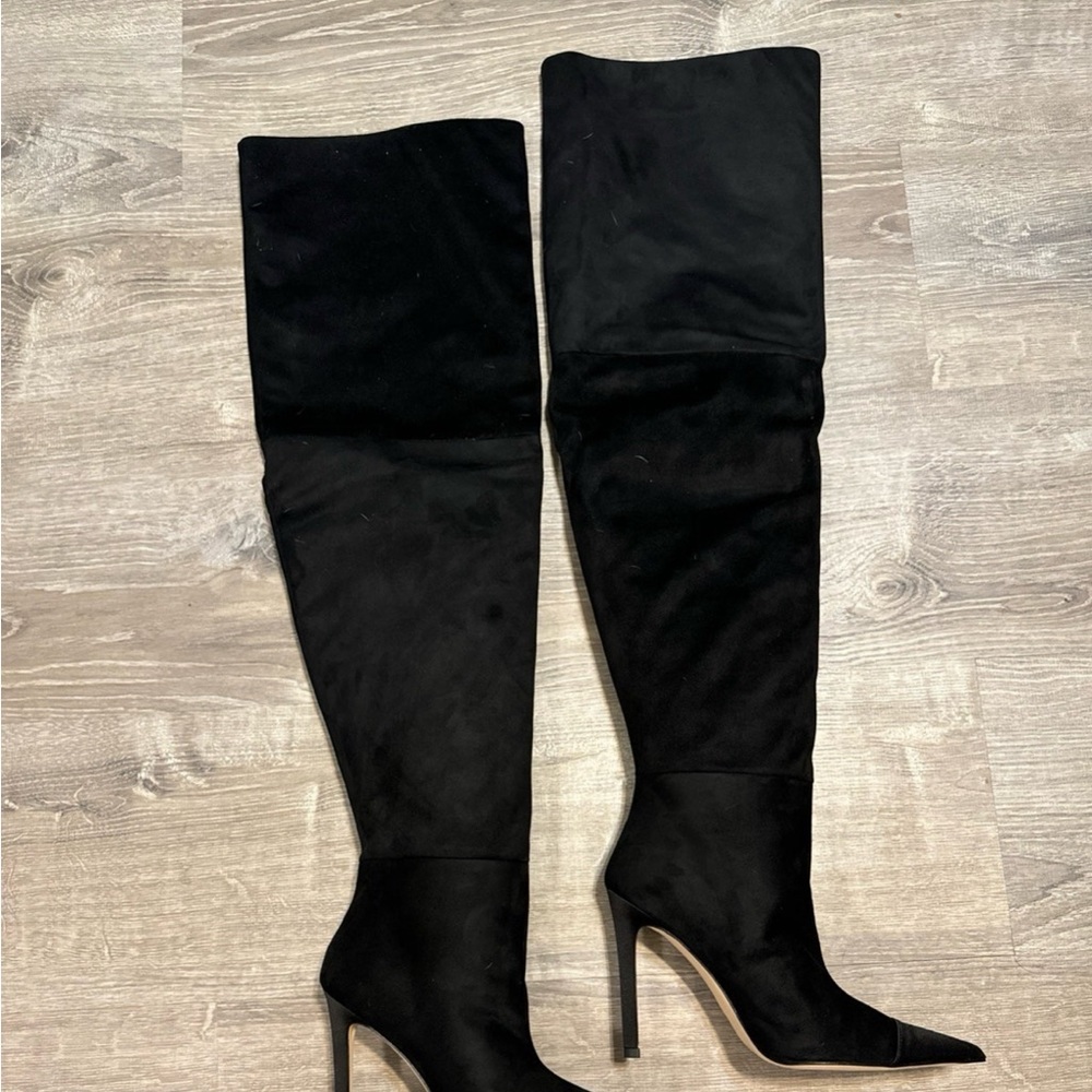 Good American Thigh High Boots